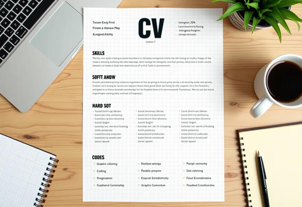 CV layout