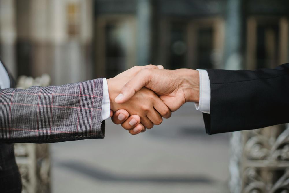 business handshake