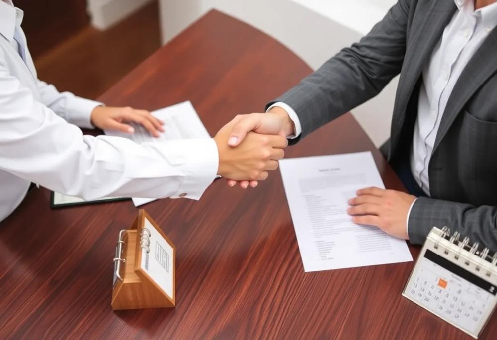business handshake
