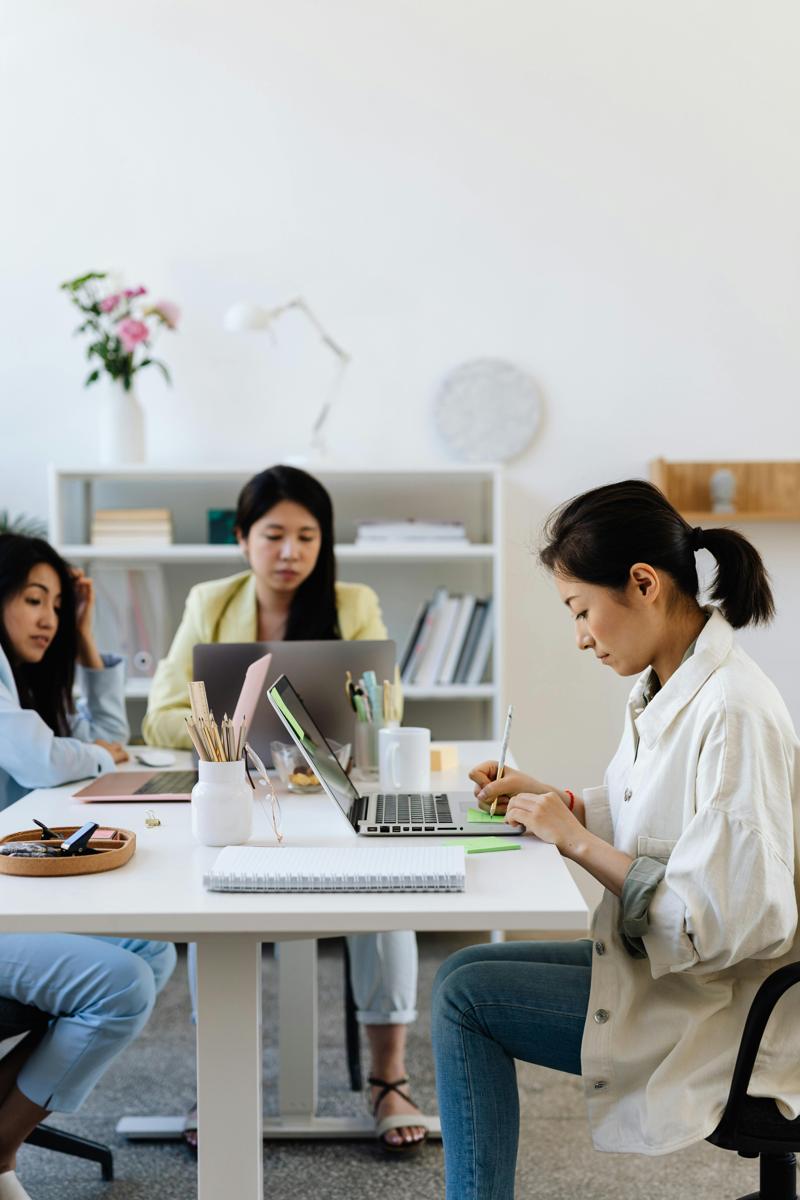 diverse professionals